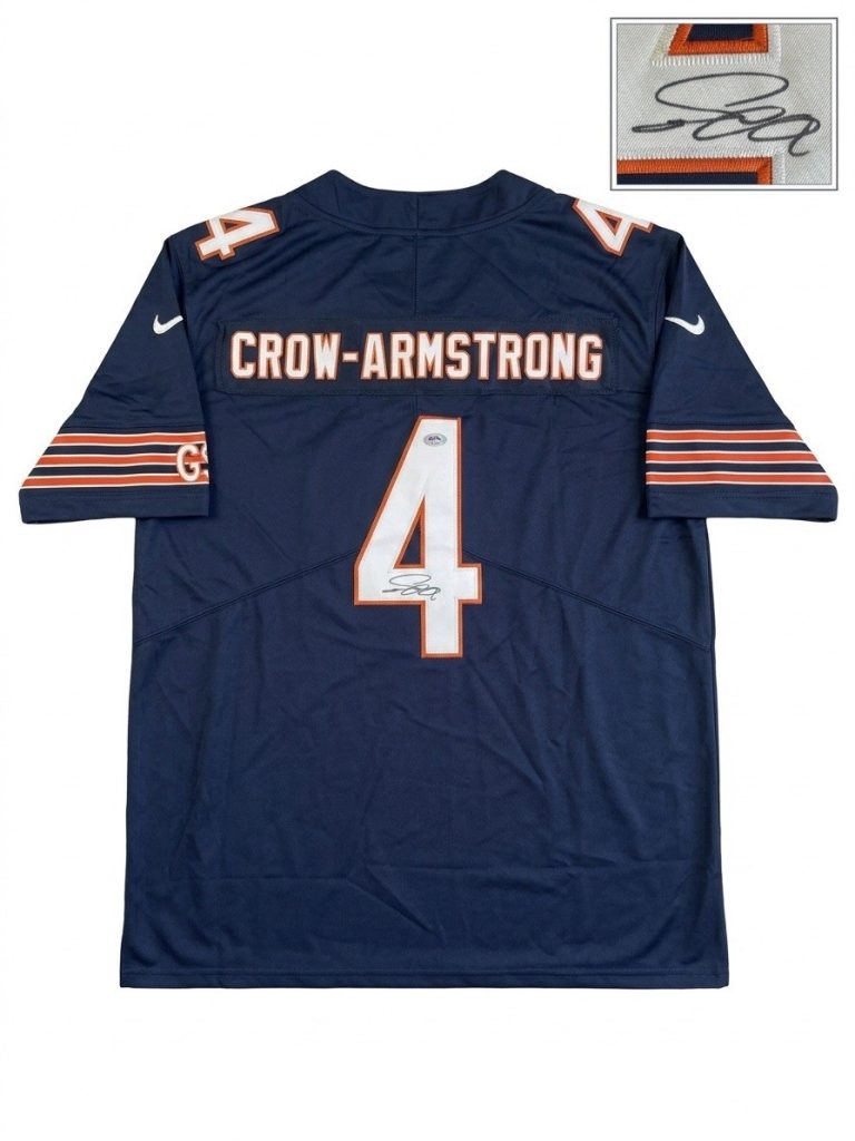 Pete Crow-Armstrong Signed Jersey JSA Authentic Autographed Chicago Cubs
