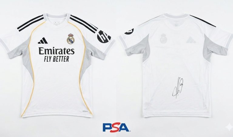 Kylian Mbappe Signed Jersey PSA Authentic Autograph Real Madrid France Medium