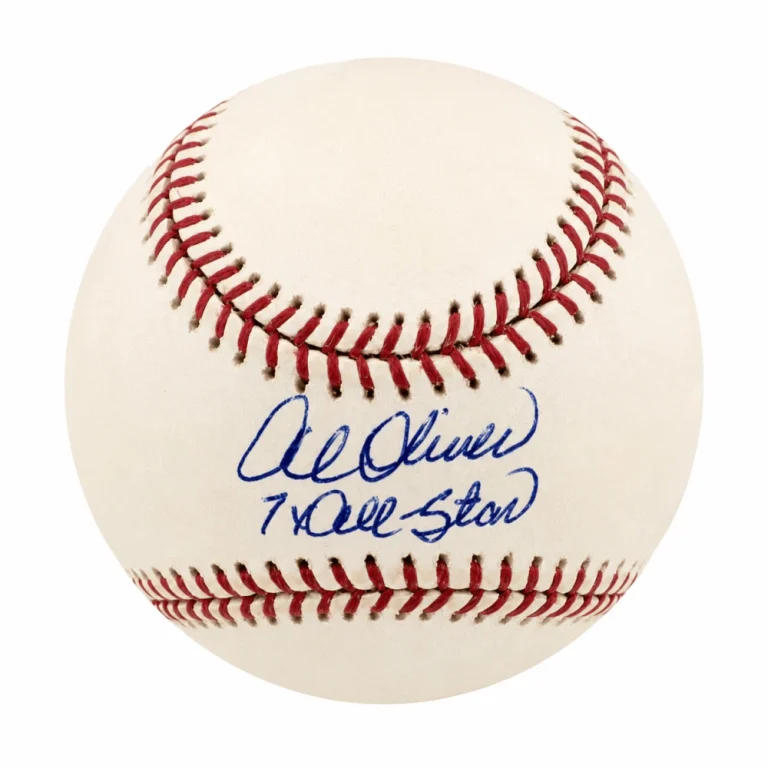 Al Oliver Signed Rawlings (Selig) MLB Baseball w/7x AS - (SCHWARTZ COA)