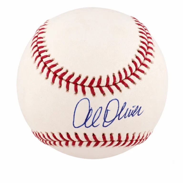 Al Oliver Signed Rawlings (Selig) MLB Baseball - (SCHWARTZ COA)