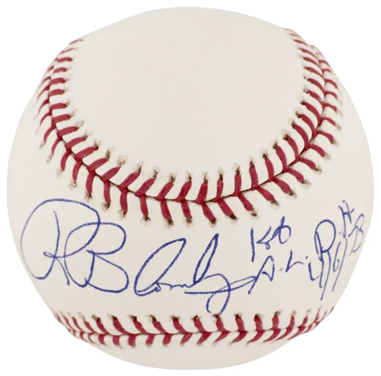 Ron Blomberg Signed Rawlings (Selig) MLB Baseball w/1st DH - (SCHWARTZ COA)