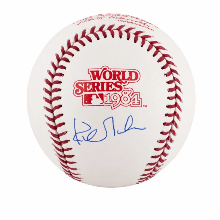 Kirk Gibson Signed Rawlings 1984 World Series (Detroit Tigers) Baseball (SS COA)