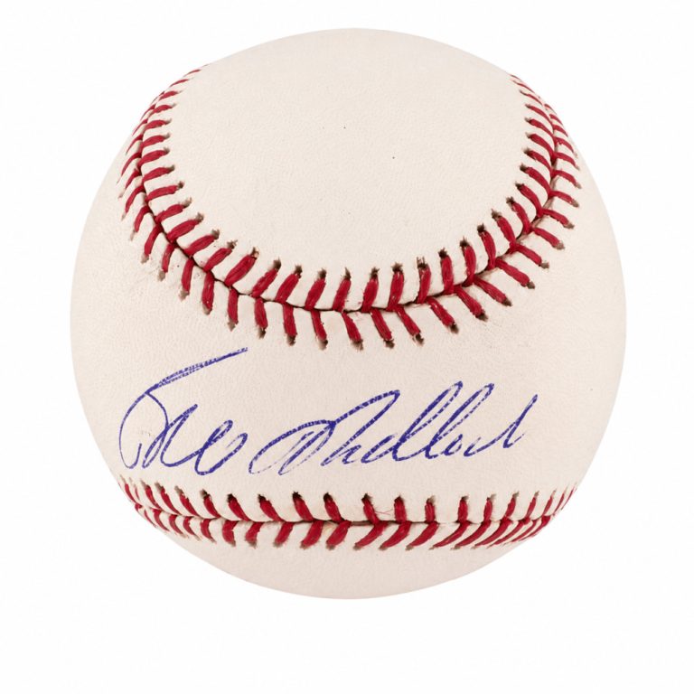 Bill Madlock Signed Rawlings (Selig) MLB Baseball - (SCHWARTZ COA)
