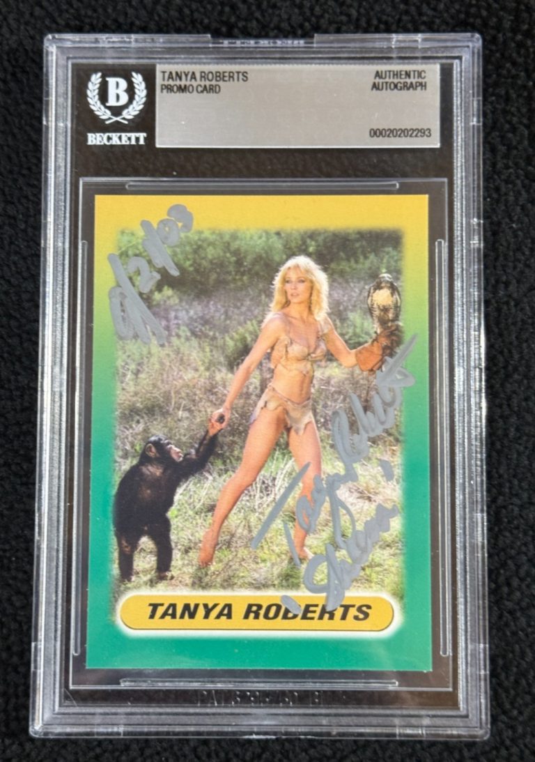 Tanya Roberts Signed 2003 Choice Marketing 