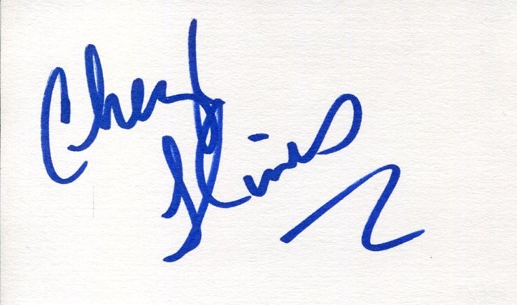 Cheryl Hines Curb Your Enthusiasm Suburgatory The Ugly Truth Signed Autograph