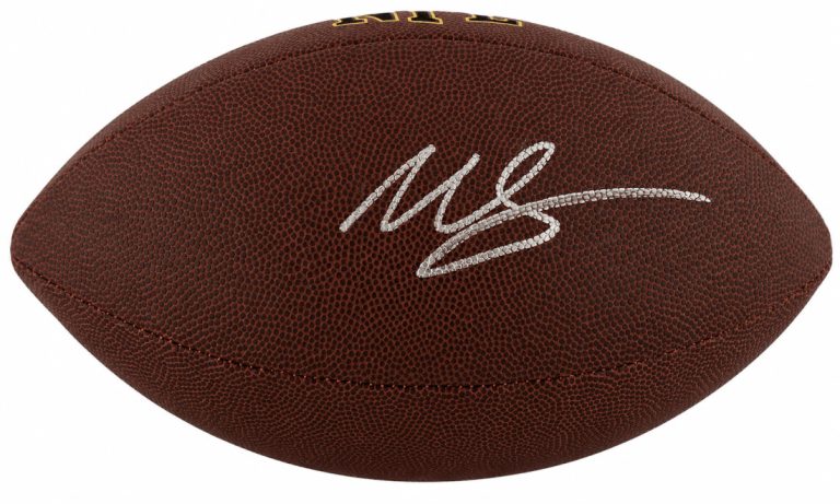 Willis McGahee Signed Wilson Super Grip Full Size NFL Football - (SCHWARTZ COA)
