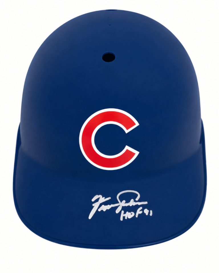 Fergie Jenkins Signed Cubs Souvenir Replica Batting Helmet w/HOF'91 - (SS COA)