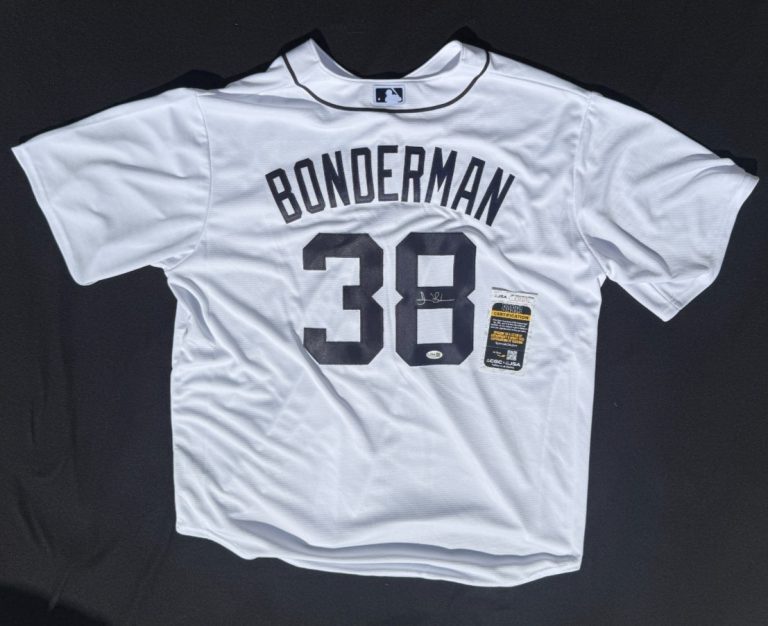 Jeremy Bonderman Signed Detroit Tigers Nike Jersey Size XXL JSA COA