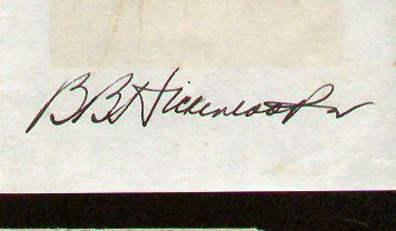 Bourke Hickenlooper signed autographed Politician FC
