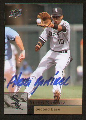 Alexei Ramirez signed autograph Upper Deck Trading Card