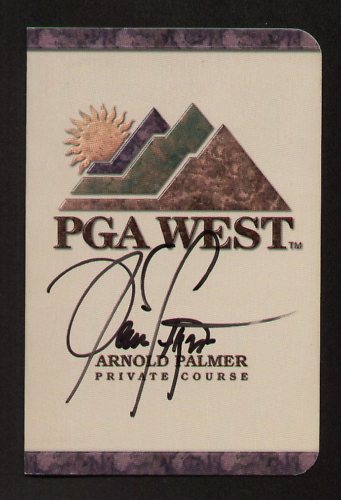 Dennis Haysbetr signed autograph PGA West Scorecard