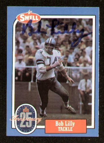 Bob Lilly signed autograph 1988 Swell Football HOF