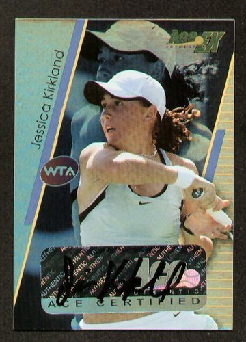 Jessica Kirkland signed auto 2011 Ace EX Tennis 34/99
