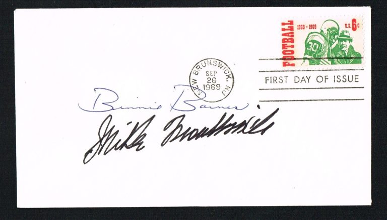 Binnie Barnes d 1998 Mike Frankovich d 1992 signed autograph First Day Cover FDC