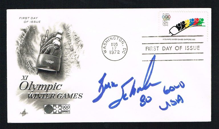 Buzz Schneider signed autograph Postal First Day Cover FDC 1980 USA Olympic Team