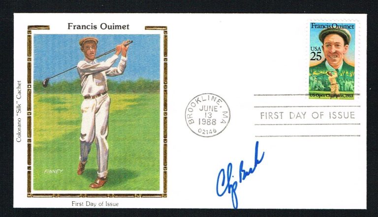 Chip Beck signed autograph auto Postal First Day Cover FDC American Golfer