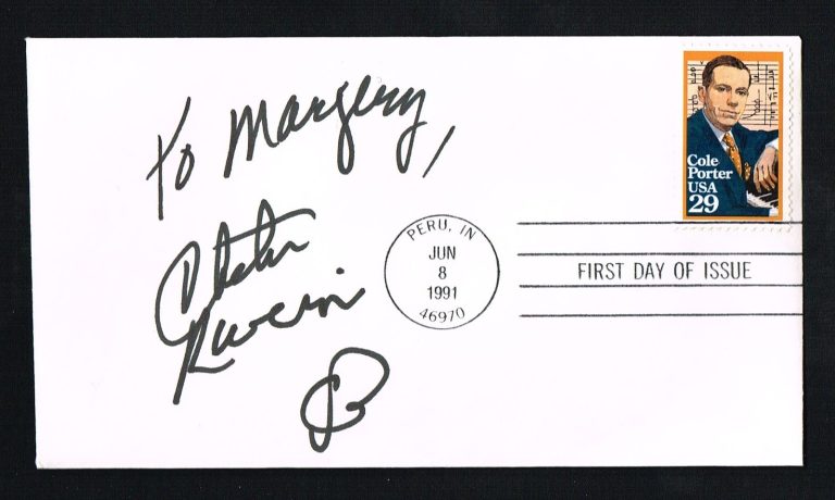 Chita Rivera signed autograph auto First Day Cover FDC Actress, Dancer, & Singer