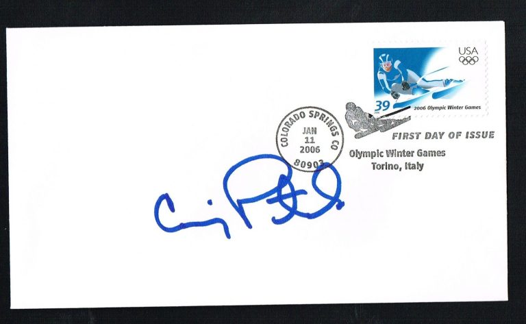 Craig Patrick signed autograph Postal First Day Cover FDC 1980 USA Olympic Team