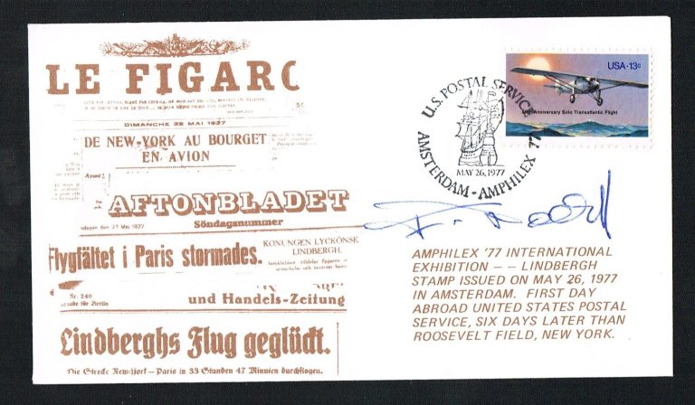 Friedrich von Doblhoff (d. 2000) signed autograph Cover Helicopter Designer