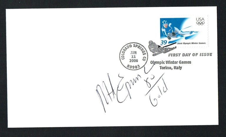 Mike Eruzione signed autograph Postal First Day Cover FDC 1980 USA Olympic Team