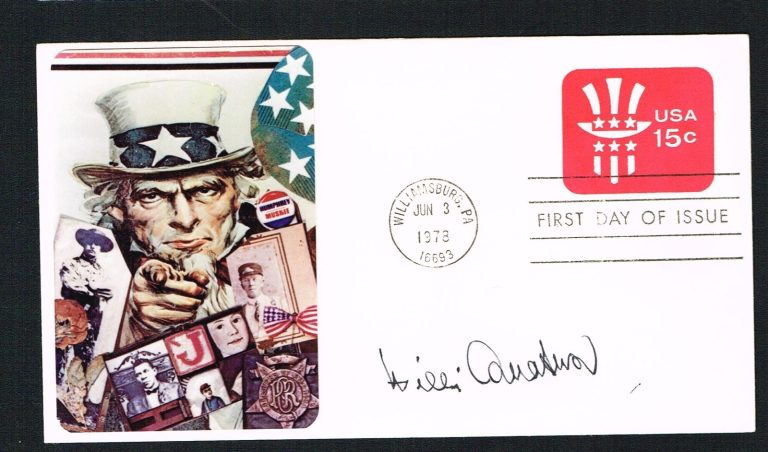 Willy / Willi Quatuor signed autograph auto First Day Postal Cover FDC Boxer