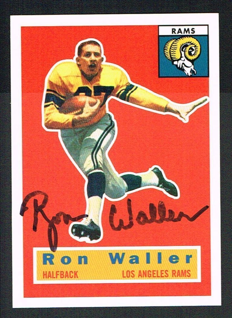Ron Waller #102 signed autograph auto 1994 Topps 1956 Archives Football Card