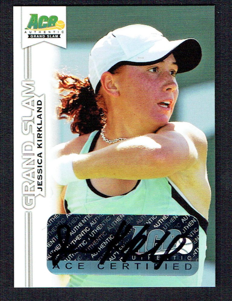 Jessica Kirkland #BA-JK1 signed autograph auto 2013 Ace Authentic Grand Slam