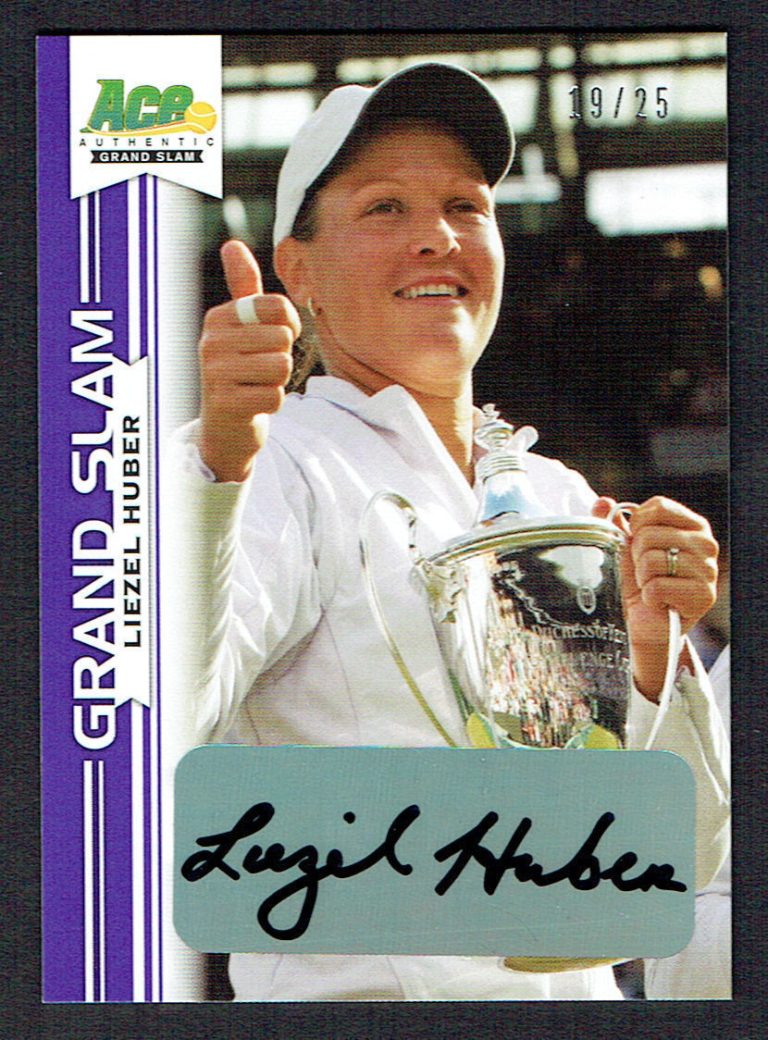 Liezel Huber #BA-LH1 signed autograph auto 2013 Ace Authentic Grand Slam 19/25
