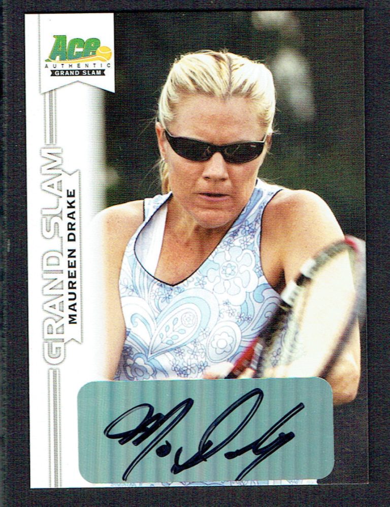 Maureen Drake #BA-MD2 signed autograph auto 2013 Ace Authentic Grand Slam Tennis