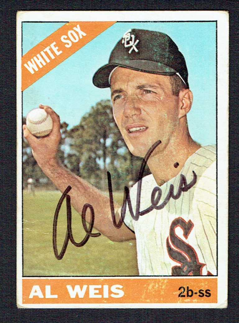 Al Weis #66 signed autograph auto 1966 Topps Baseball Trading Card