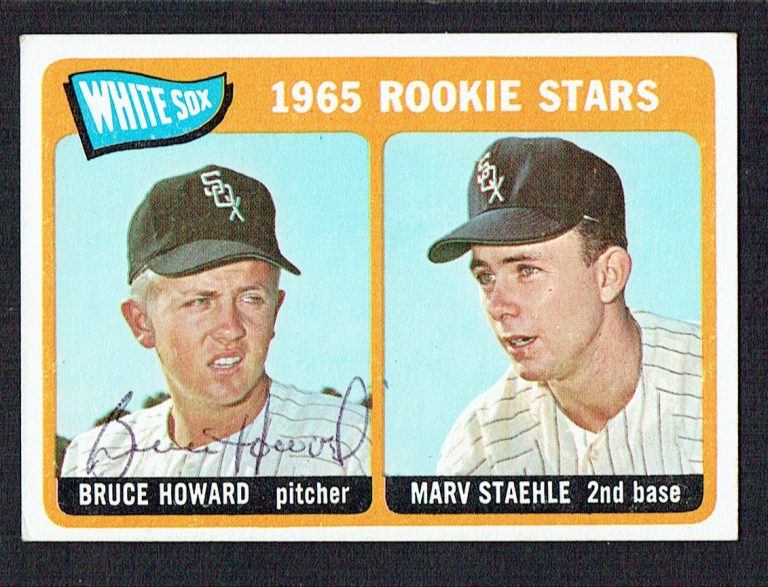 Bruce Howard #41 signed autograph auto 1965 Topps Baseball Trading Card