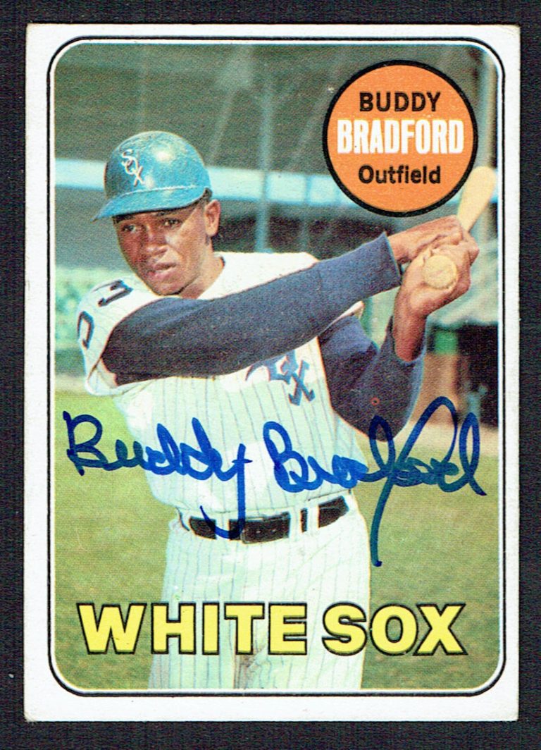 Buddy Bradford #97 signed autograph auto 1969 Topps Baseball Trading Card
