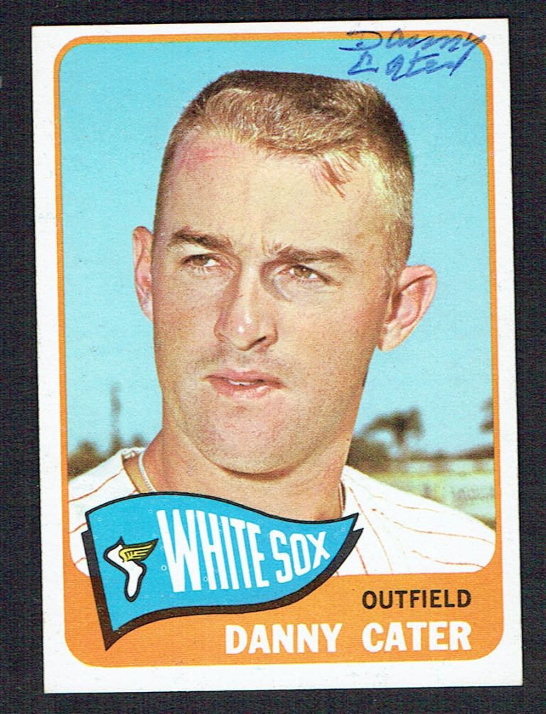 Danny Cater #253 signed autograph auto 1965 Topps Baseball Trading Card