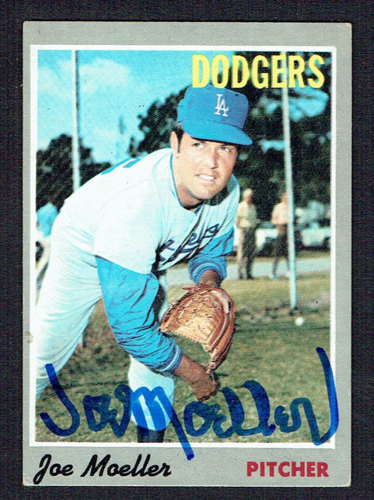 Joe Moeller #97 signed autograph auto 1970 Topps Baseball Trading Card