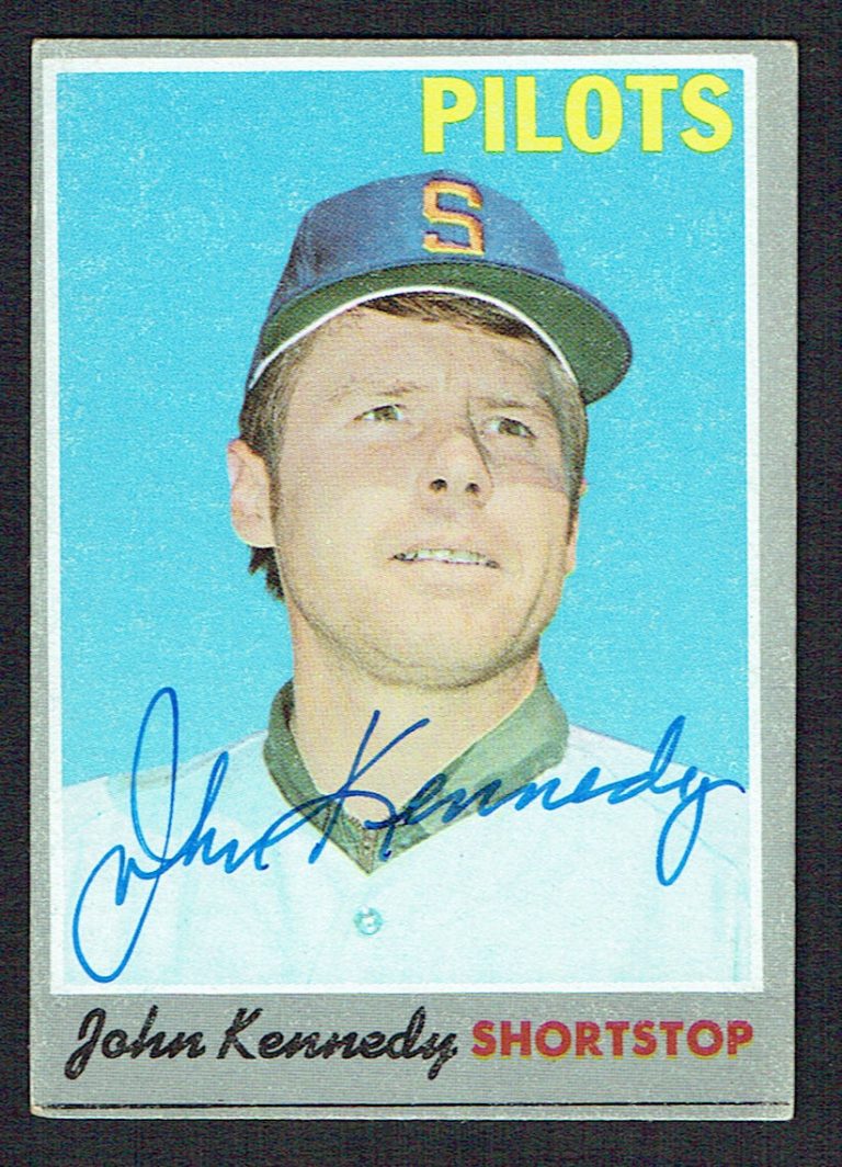 John Kennedy #53 signed autograph auto 1970 Topps Baseball Trading Card
