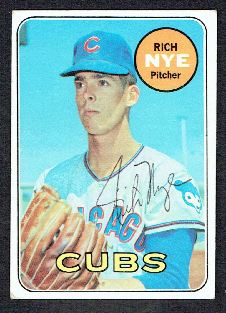 Rich Nye #88 signed autograph auto 1969 Topps Baseball Trading Card