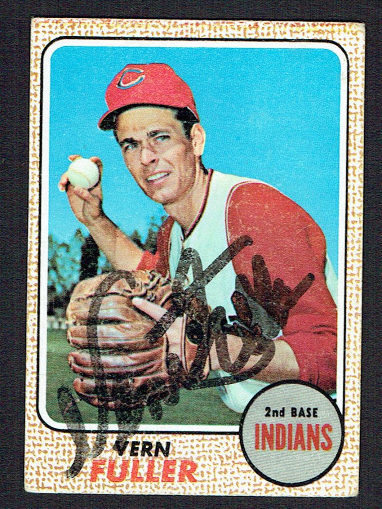 Vern Fuller #71 signed autograph auto 1968 Topps Baseball Trading Card