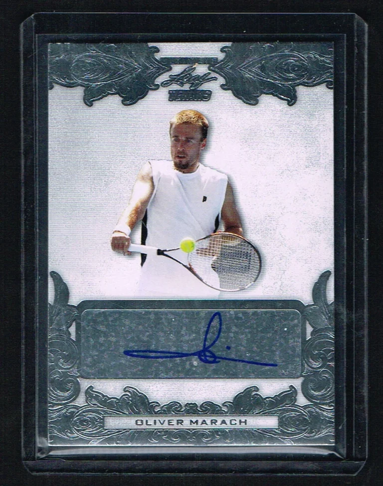Oliver Marach #BA-OM1 signed autograph 2015 Leaf Ultimate Tennis Silver Auto