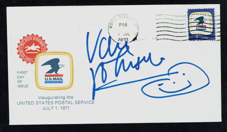 Van Johnson (d. 2008) signed autograph auto First Day Cover FDC Film & TV Actor