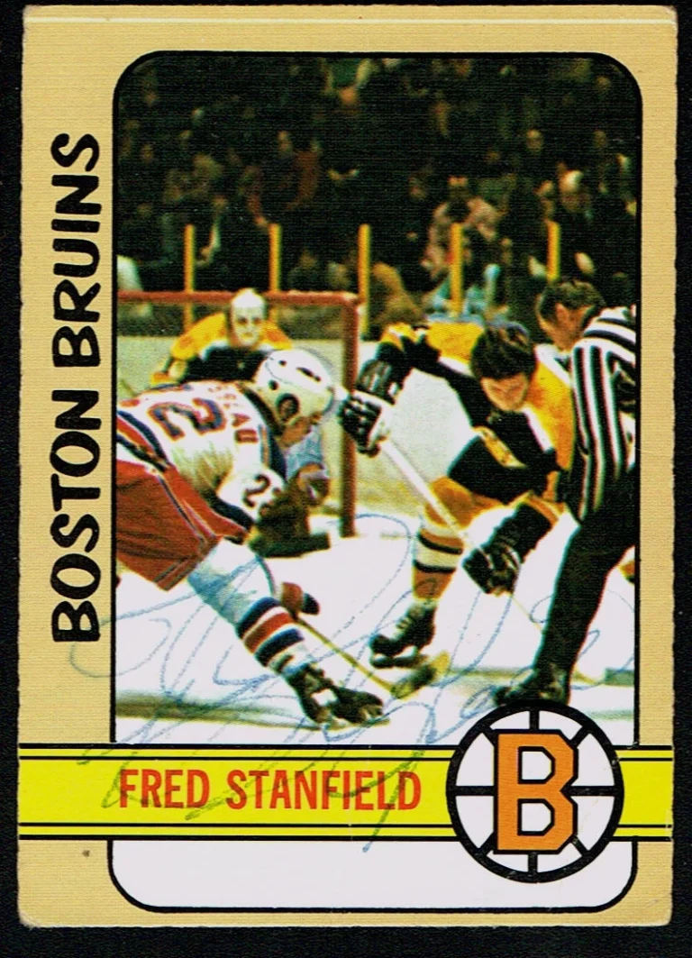Fred Stanfield #135 signed autograph auto 1972-73 Topps Hockey Trading Card