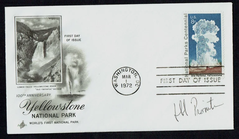 Jeff Promitas signed autograph First Day Cover Oregon Based Runner 5K