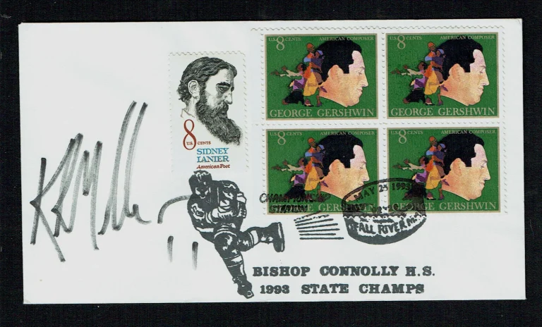 Kirk Muller signed autograph auto Postal Cover Hockey Player and Head Coach
