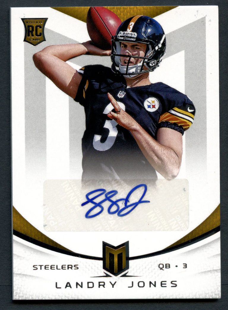 Landry Jones #156 signed autograph auto 2013 Panini Momentum Rookie 8/99