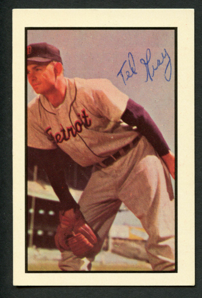 Ted Gray #72 signed autograph auto 1983 B.G.H.L.I. Bowman Baseball Card