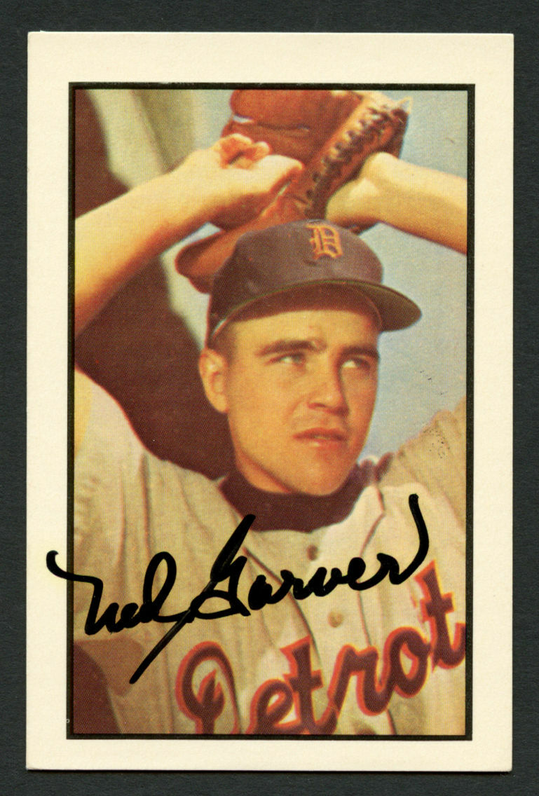 Ned Garver #47 signed autograph auto 1983 B.G.H.L.I. Bowman Baseball Card