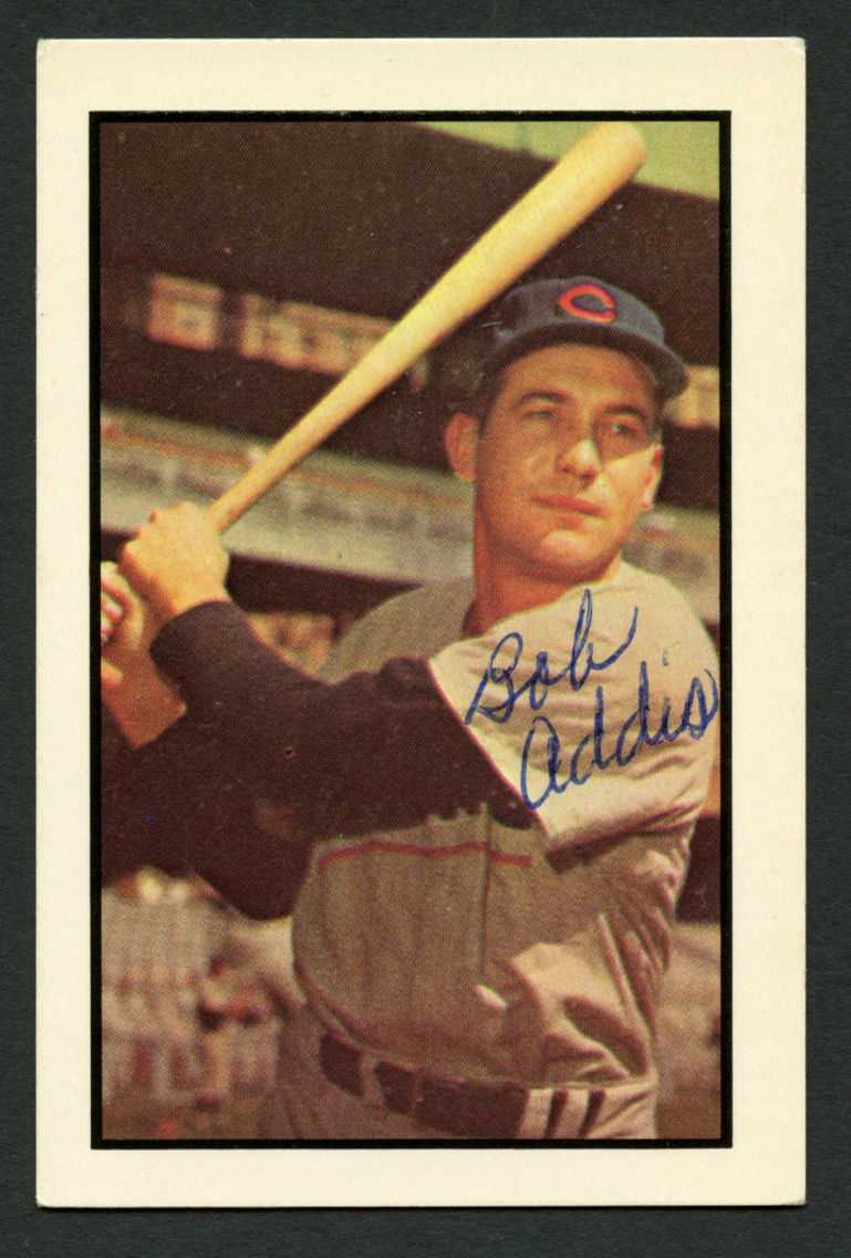 Bob Addis #94 signed autograph auto 1983 B.G.H.L.I. Bowman Baseball Card