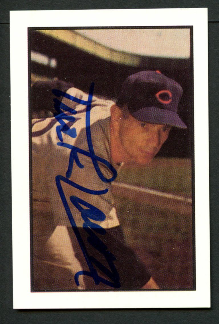 Omar Turk Lown #154 signed autograph auto 1983 B.G.H.L.I. Bowman Baseball Card