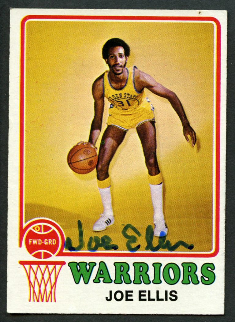 Joe Ellis #171 signed autograph auto 1973-74 Topps Basketball Trading Card