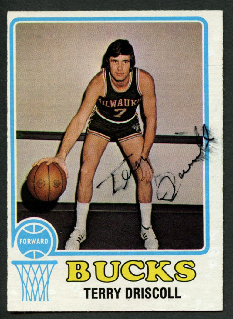 Terry Driscoll #17 signed autograph auto 1973-74 Topps Basketball Trading Card
