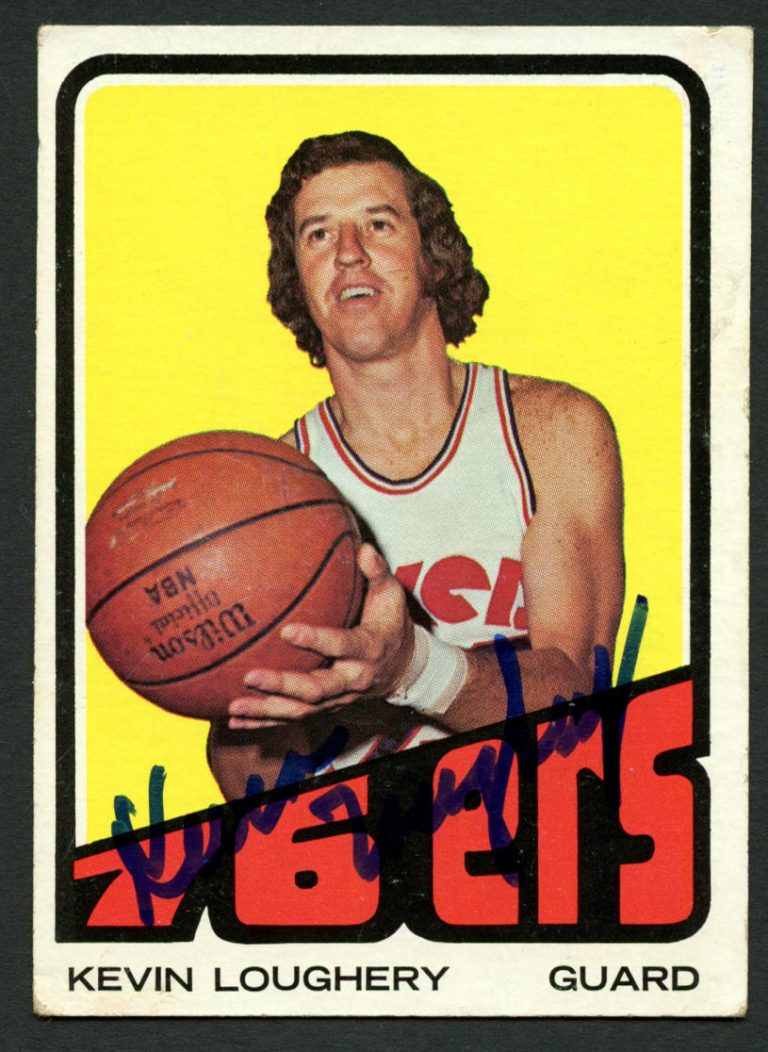 Kevin Loughery #83 signed autograph auto 1972-73 Topps Basketball Trading Card